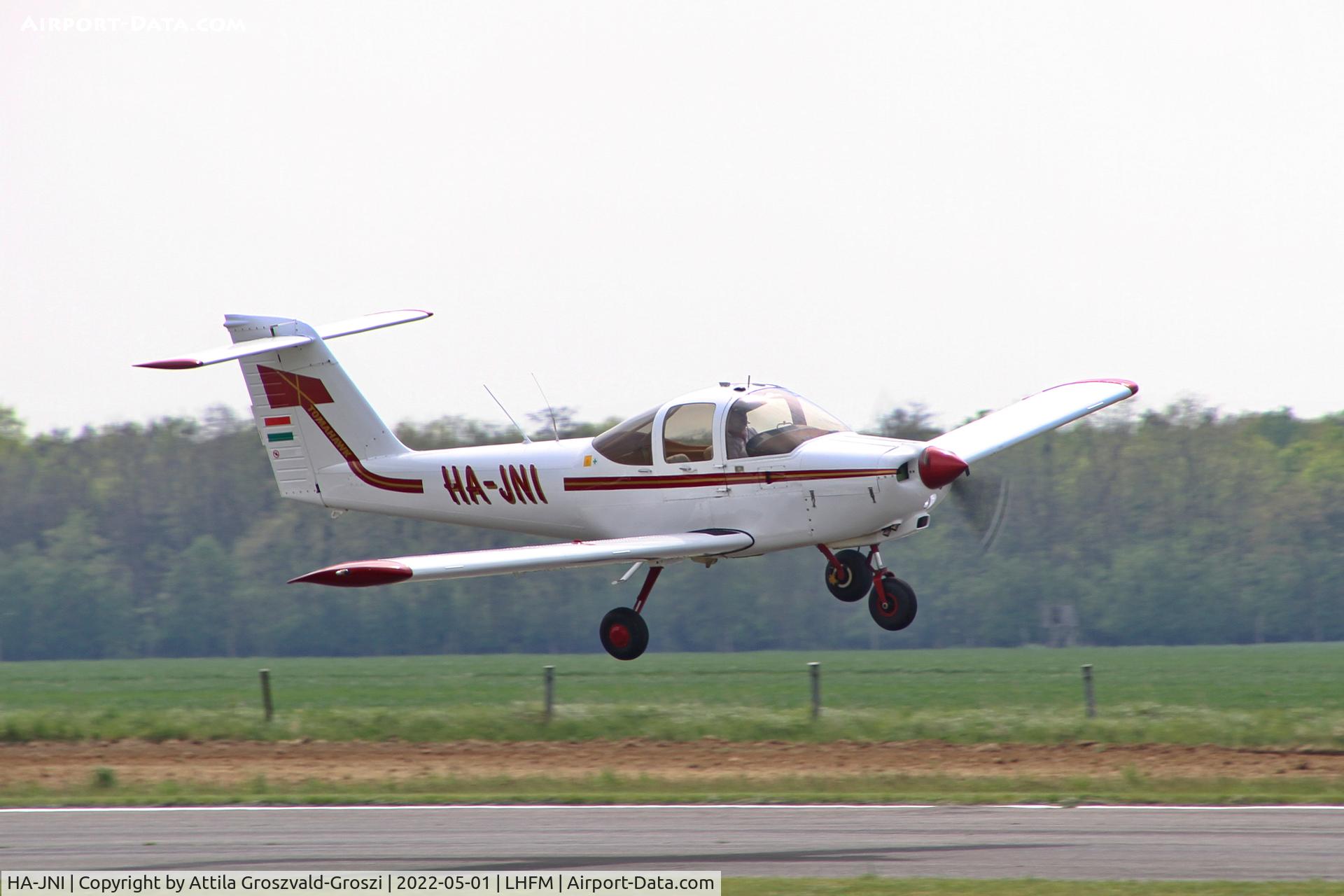 HA-JNI, 1979 Piper PA-38-112 Tomahawk Tomahawk C/N 38-80A0036, LHFM - Fertöszentmiklós, Meidl Airport, Hungary. SKYVIEW West Hungarian Airshow 2022
