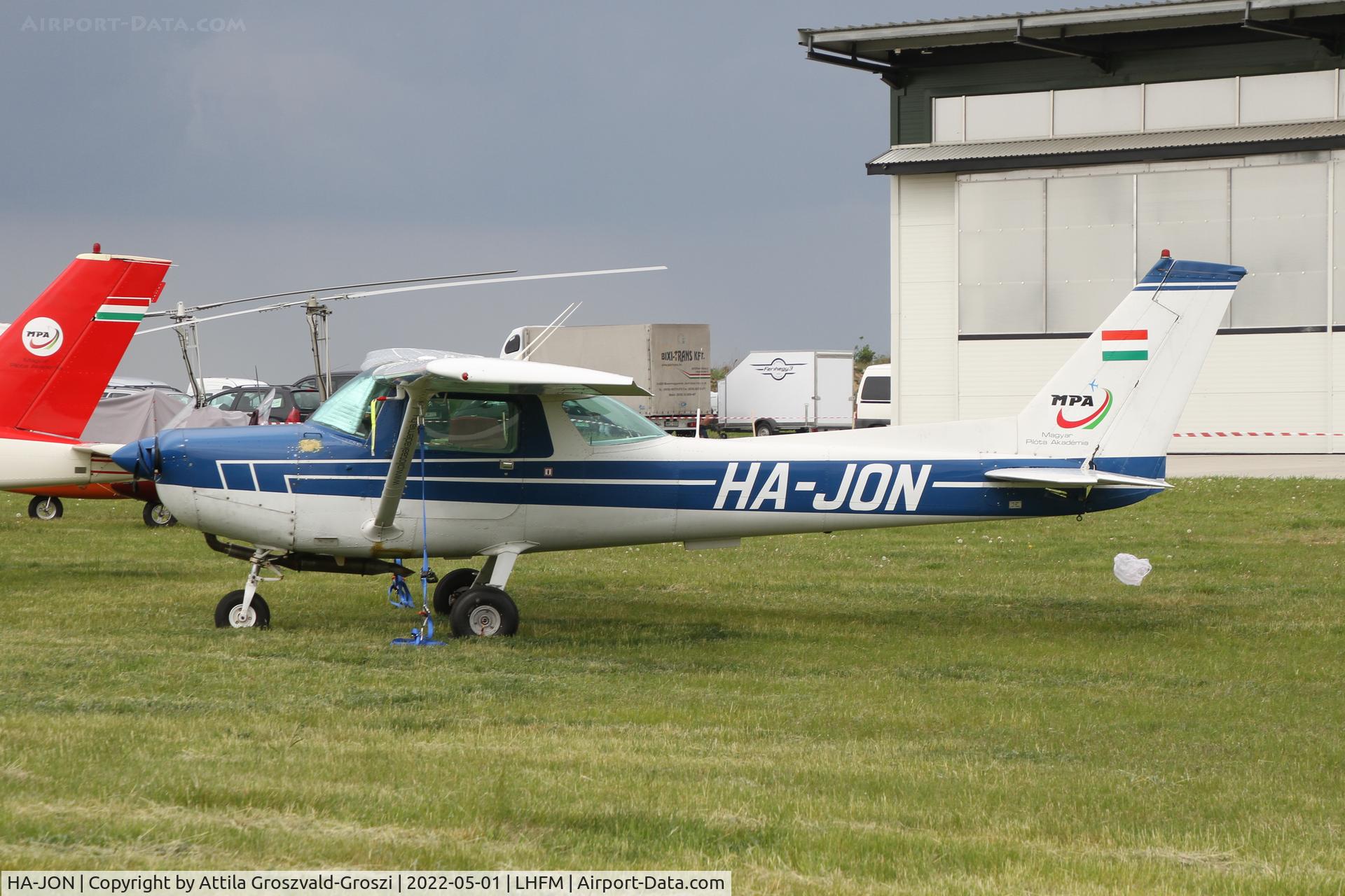 HA-JON, Cessna 152 C/N 15279589, LHFM - Fertöszentmiklós, Meidl Airport, Hungary. SKYVIEW West Hungarian Airshow 2022