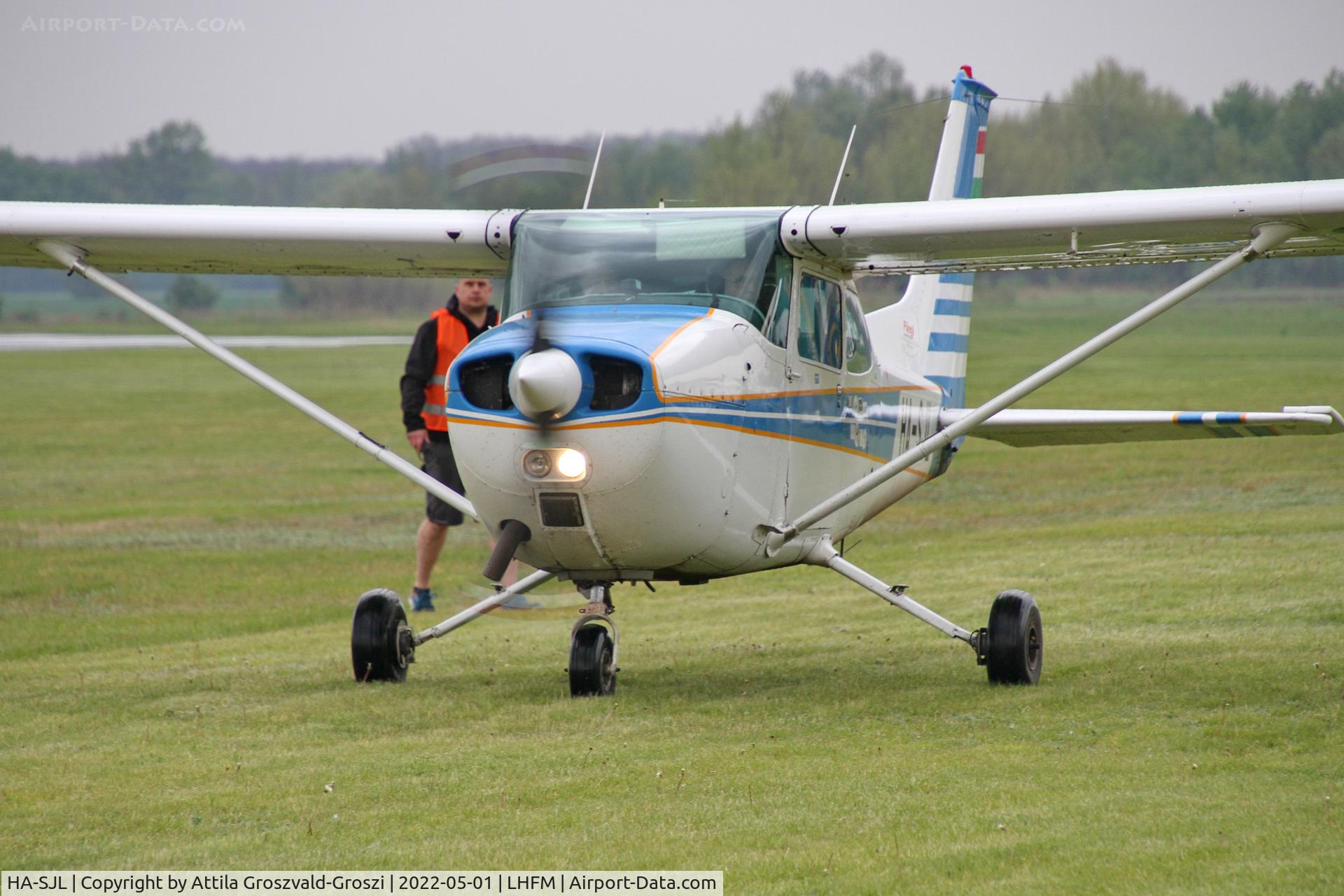 HA-SJL, 1975 Cessna 172M C/N 17265068, LHFM - Fertöszentmiklós, Meidl Airport, Hungary. SKYVIEW West Hungarian Airshow 2022