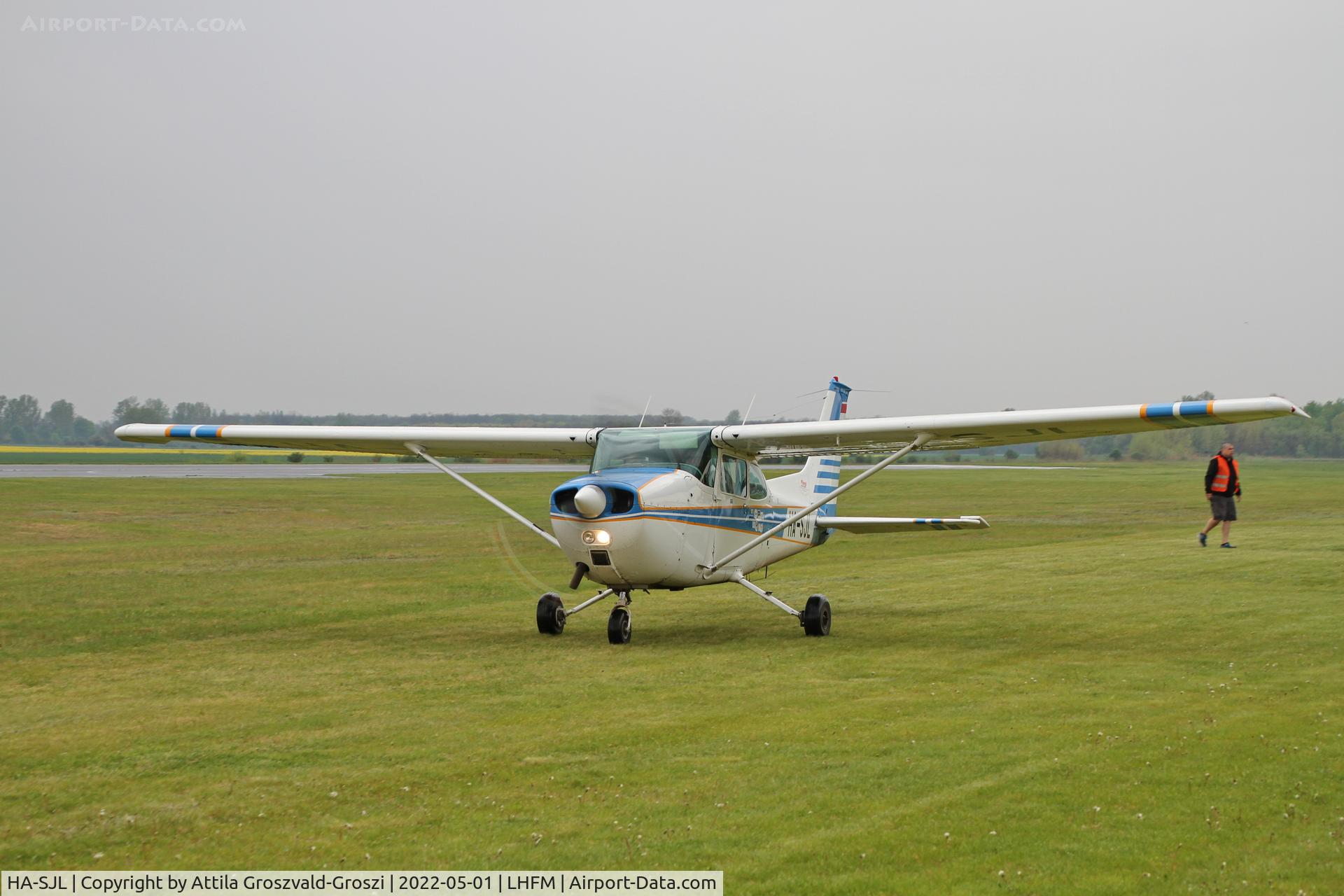 HA-SJL, 1975 Cessna 172M C/N 17265068, LHFM - Fertöszentmiklós, Meidl Airport, Hungary. SKYVIEW West Hungarian Airshow 2022