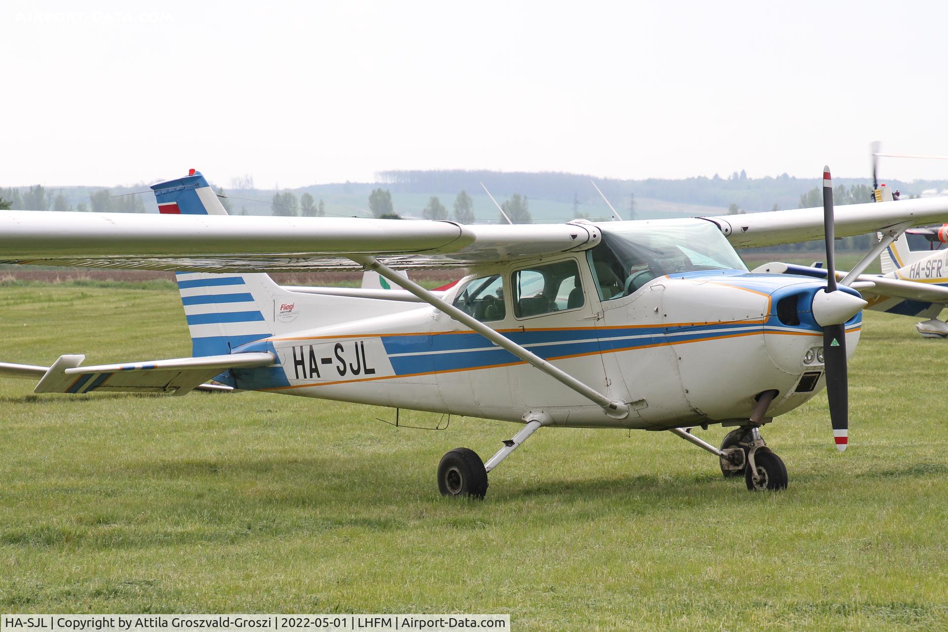 HA-SJL, 1975 Cessna 172M C/N 17265068, LHFM - Fertöszentmiklós, Meidl Airport, Hungary. SKYVIEW West Hungarian Airshow 2022
