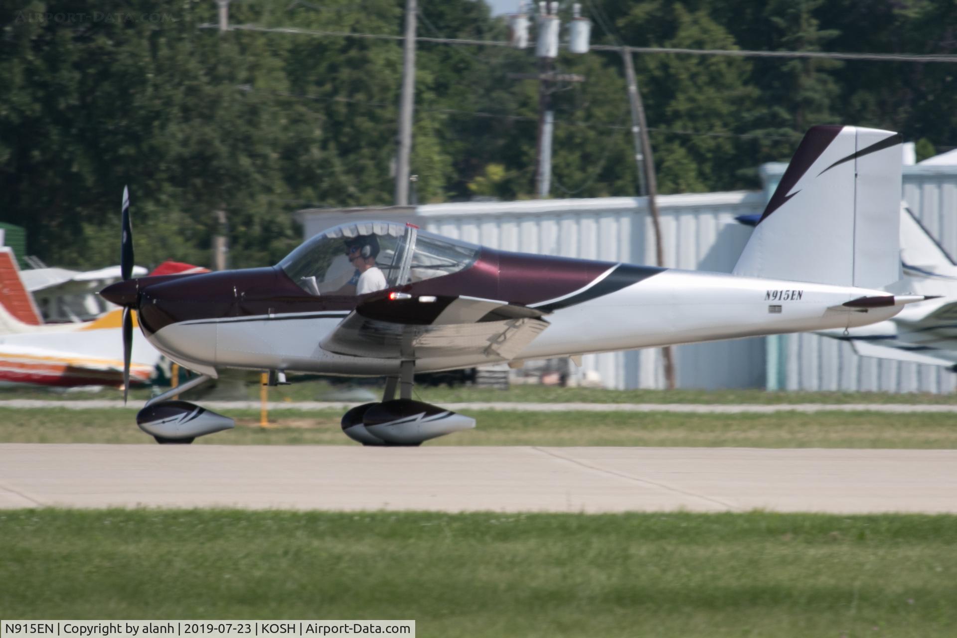 N915EN, 2018 Vans RV-12 C/N 120959, At AirVenture 2019