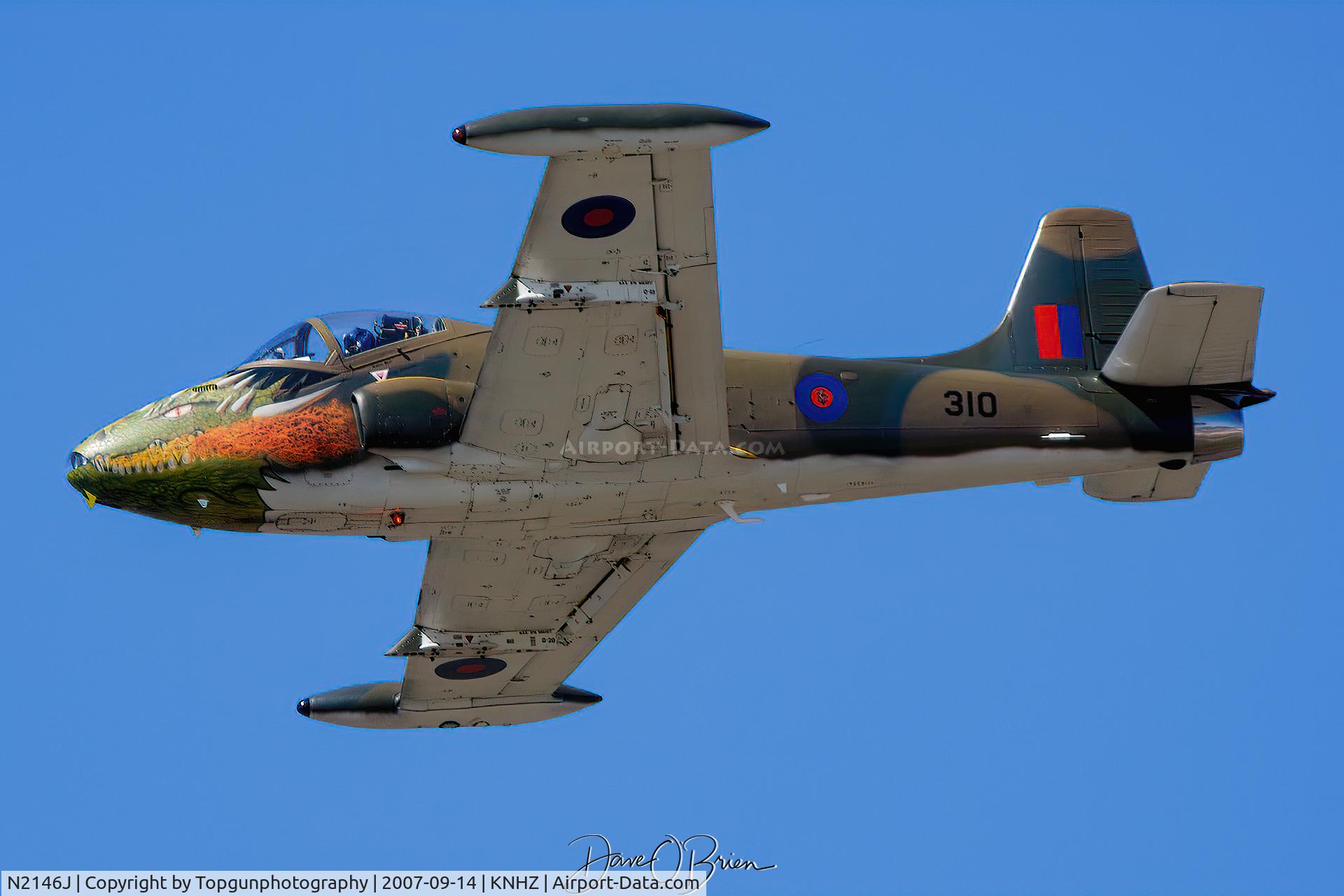 N2146J, 1970 BAC 167 Strikemaster C/N 1930, Dragon fly by