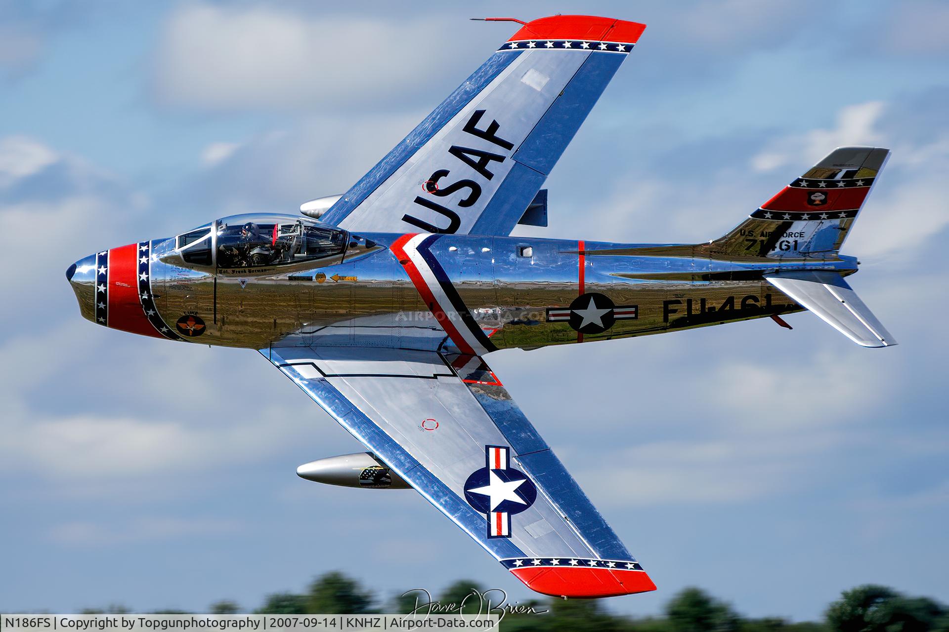 N186FS, 1956 Canadair CL-13B Sabre 6 C/N 1461, Ed Shipley in from the right