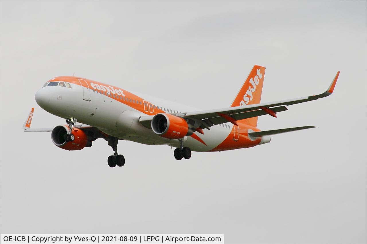 OE-ICB, 2015 Airbus A320-214 C/N 6606, Airbus A320-214, Short approah rwy 26L, Roissy Charles De Gaulle airport (LFPG-CDG)