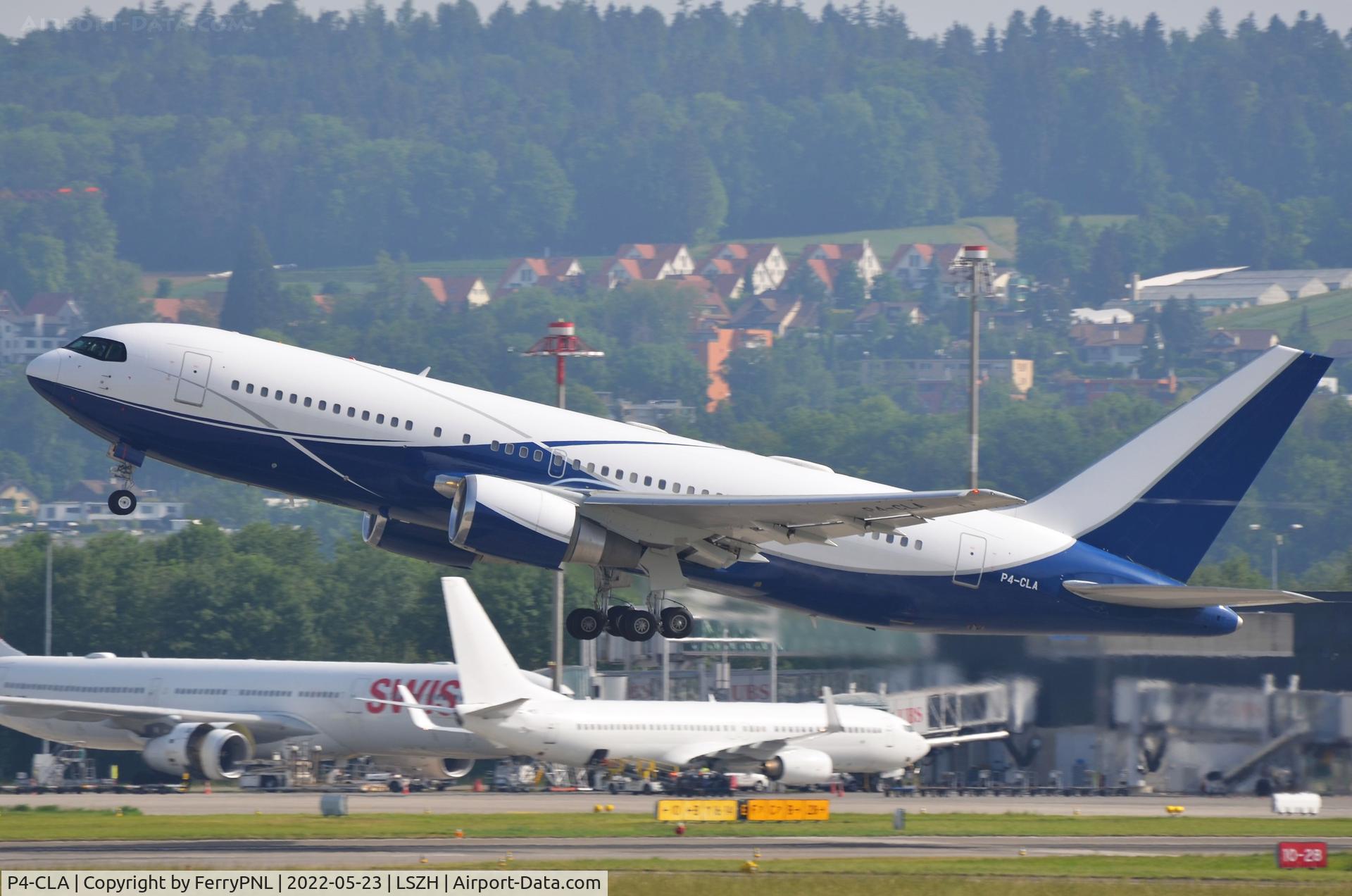 P4-CLA, 2001 Boeing 767-2DXER C/N 32954, Comlux B762 taking-off