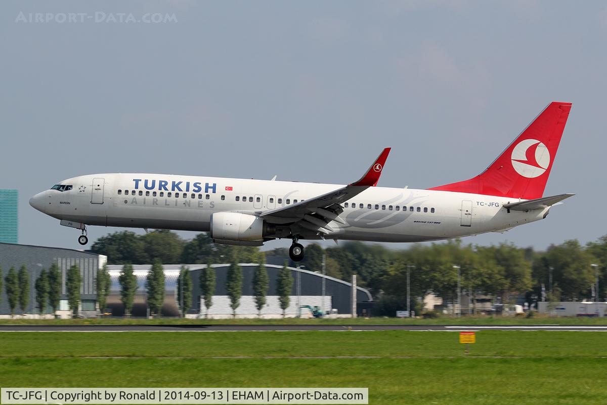 TC-JFG, 1998 Boeing 737-8F2 C/N 29769/102, at spl