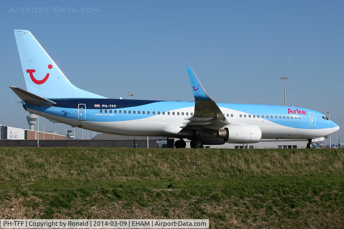 PH-TFF, 2007 Boeing 737-86N C/N 35220, at spl