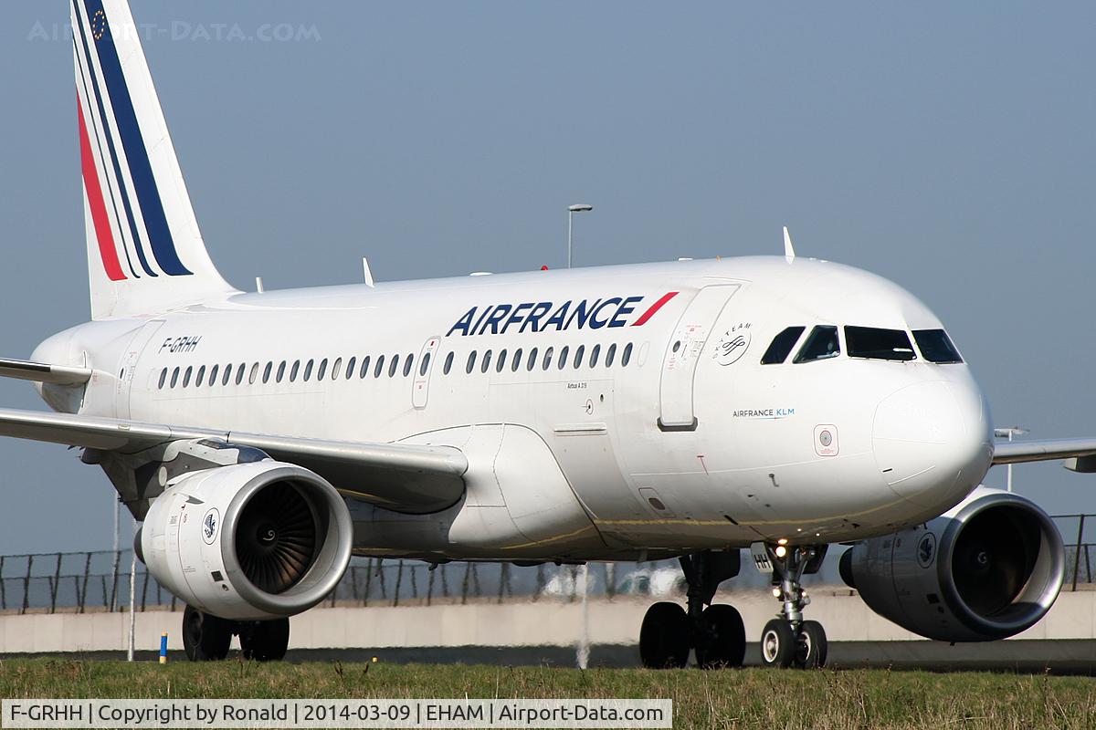 F-GRHH, 1999 Airbus A319-111 C/N 1151, at spl