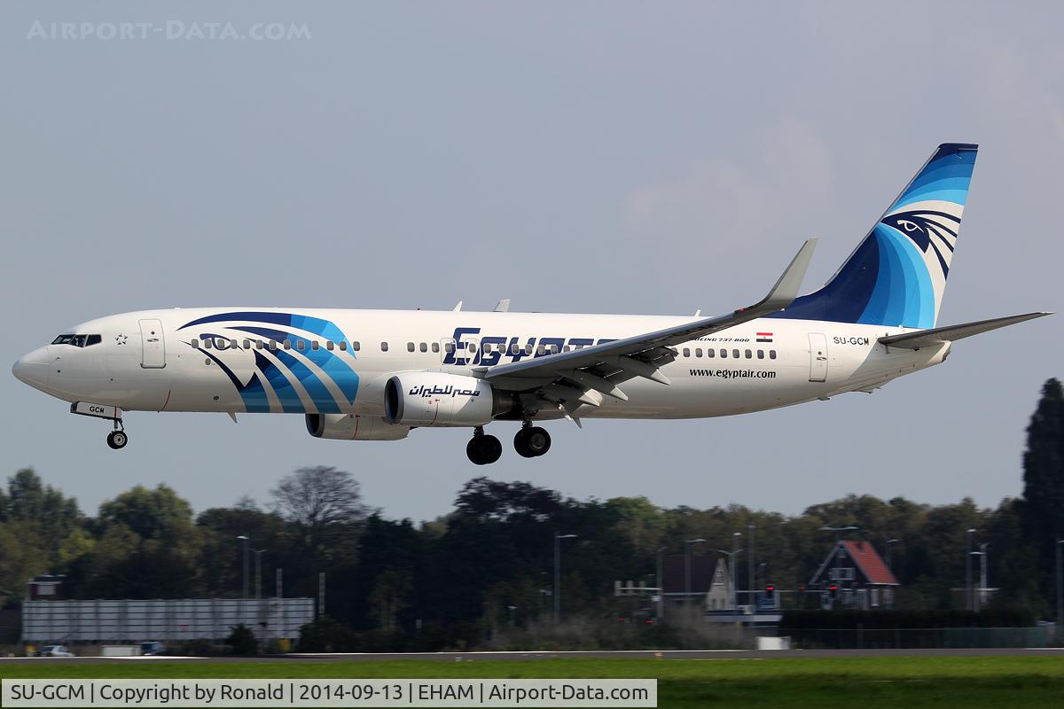 SU-GCM, 2006 Boeing 737-866 C/N 35558, at spl