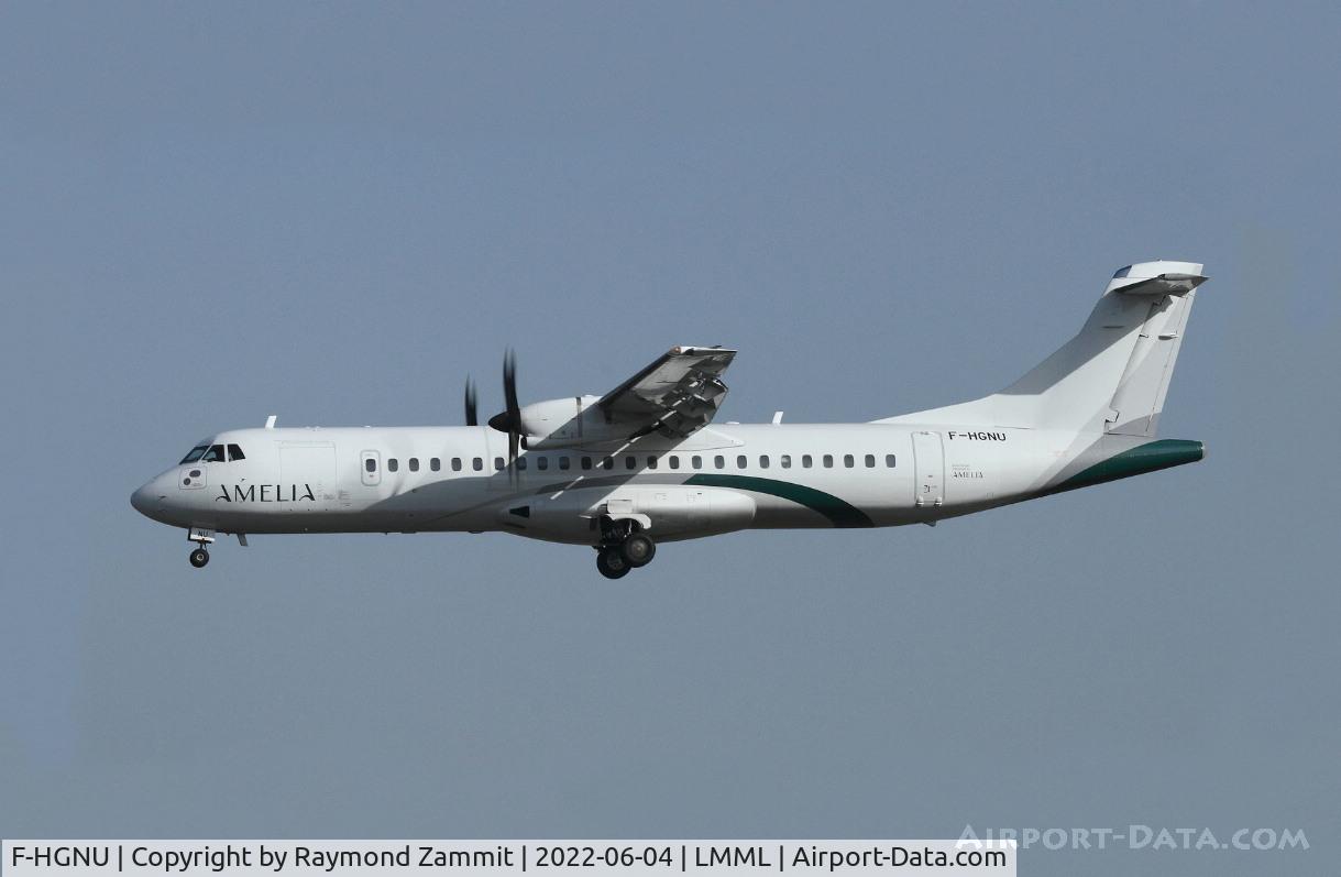 F-HGNU, 2015 ATR 72-600 C/N 1288, ATR-72 F-HGNU Amelia International