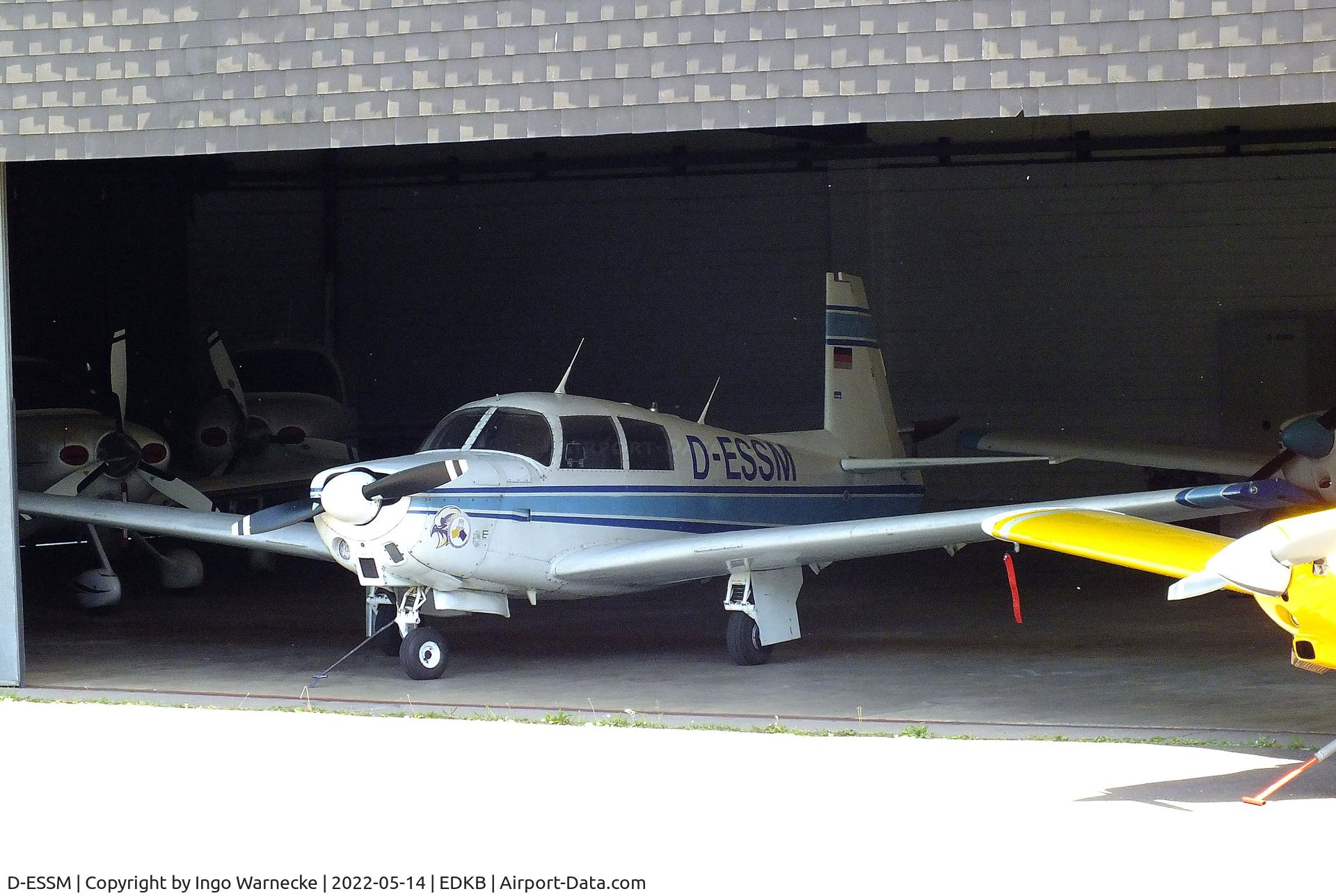 D-ESSM, 1965 Mooney M20C Ranger C/N 2810, Mooney M20C Ranger at Bonn-Hangelar airfield '2205-06