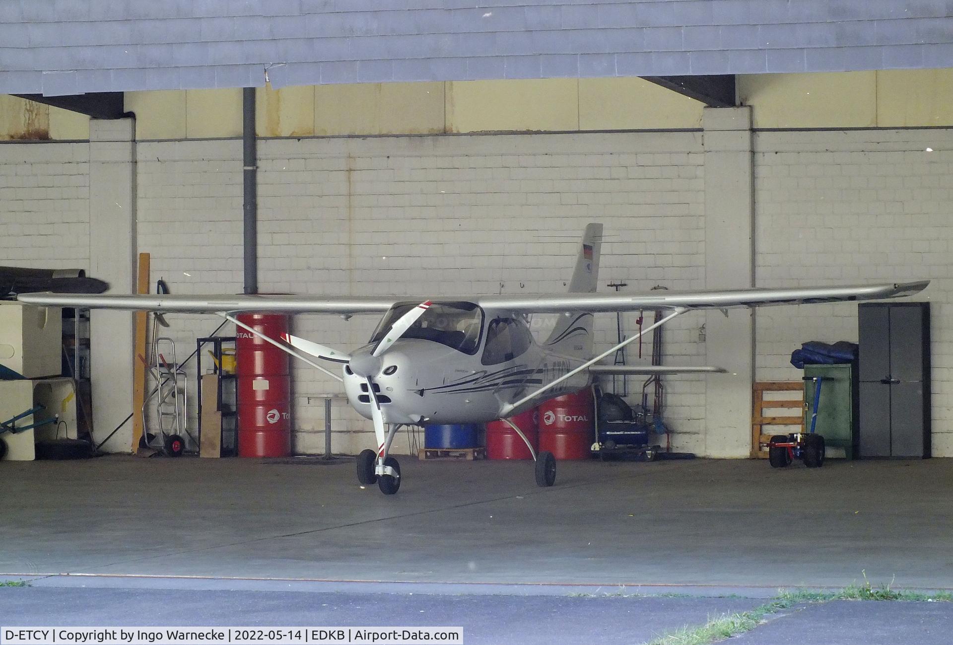 D-ETCY, Tecnam P2008 JC Mk II C/N 1178, Tecnam P2008 JC Mk II at Bonn-Hangelar airfield '2205-06