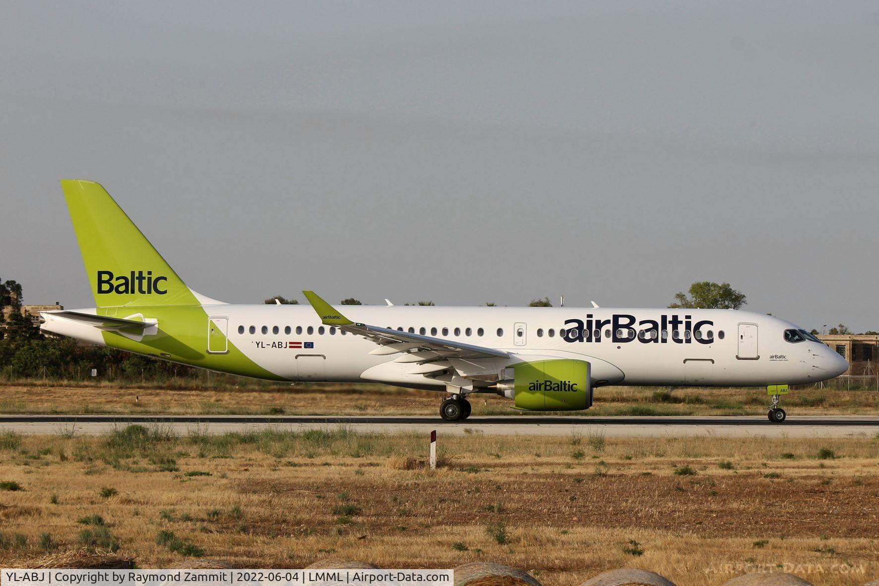 YL-ABJ, 2022 Airbus A220-300 C/N 55165, A220 YL-ABJ Air Baltic