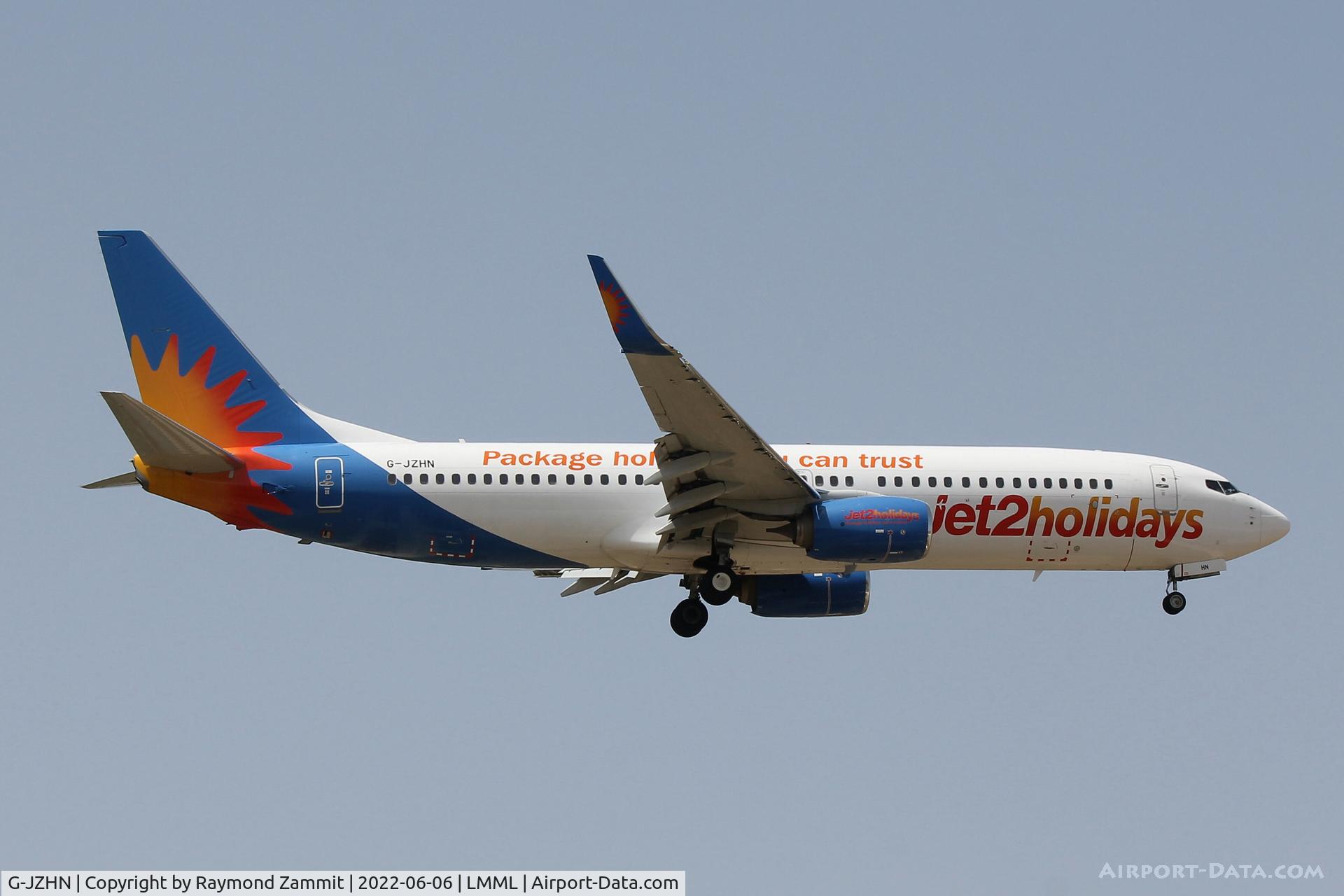 G-JZHN, 2016 Boeing 737-8MG C/N 63146, B737-800 G-JZHN Jet2Com