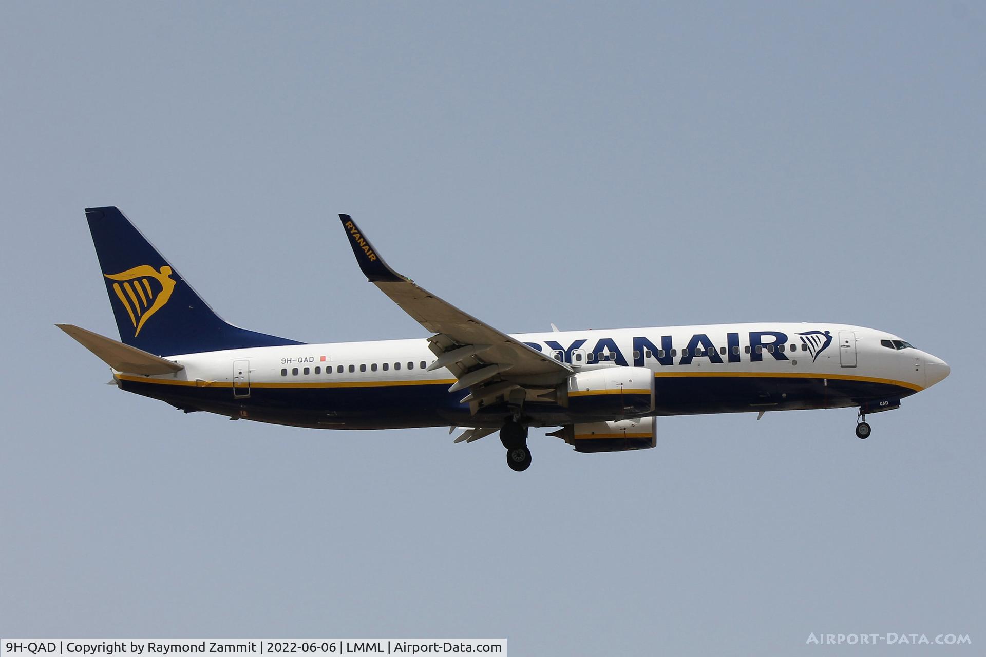 9H-QAD, 2017 Boeing 737-8AS C/N 44813, B737-800 9H-QAD Malta Air