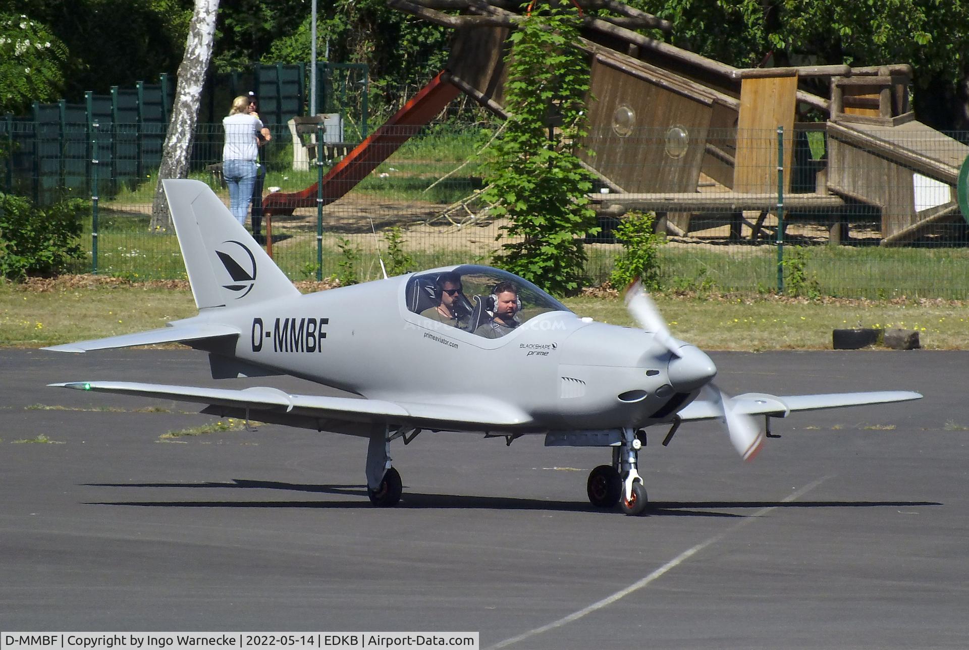 D-MMBF, Blackshape Prime BS-100 C/N not found_D-MMBF, Blackshape Prime BS-100 at Bonn-Hangelar airfield '2205-06