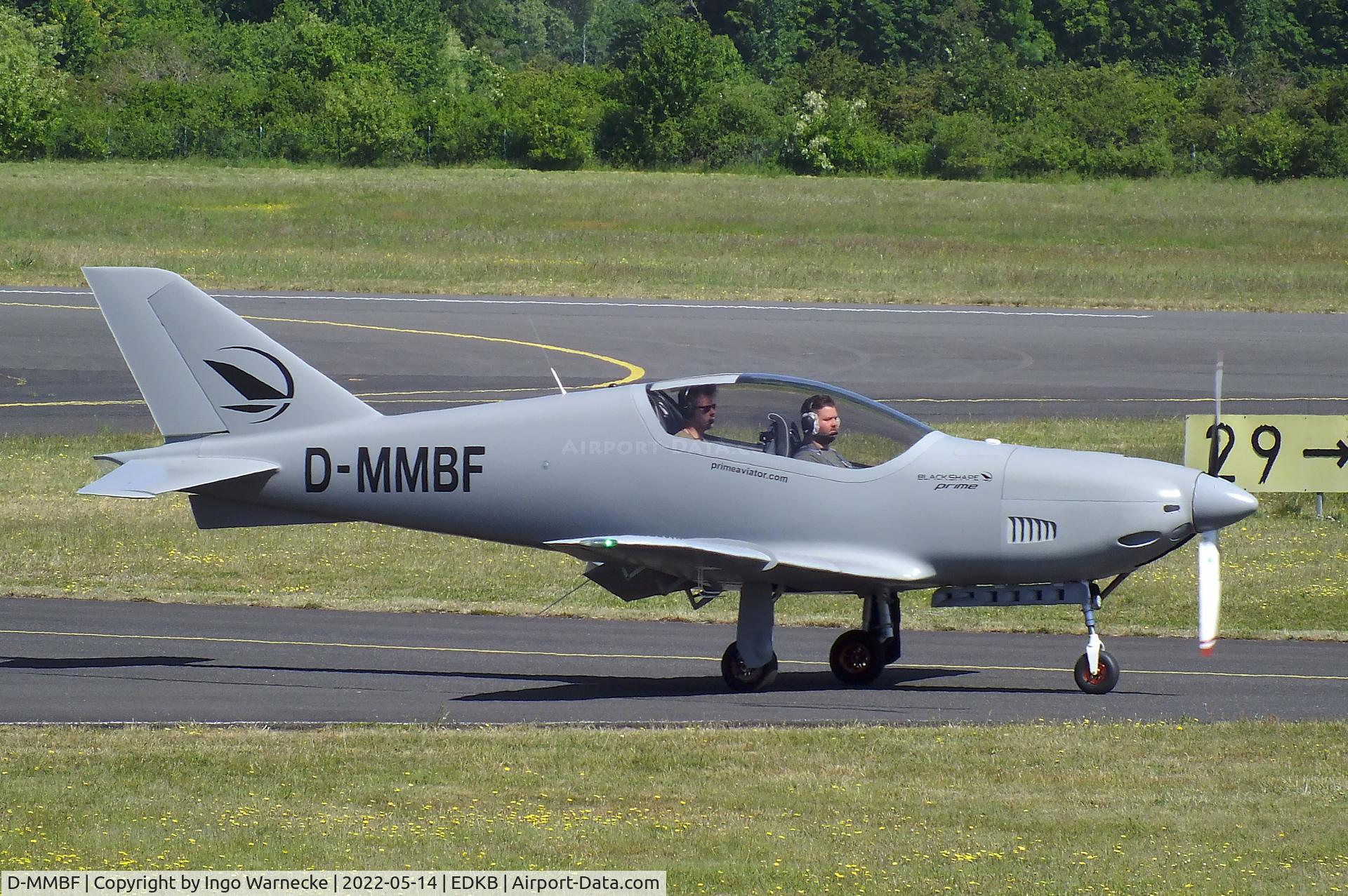 D-MMBF, Blackshape Prime BS-100 C/N not found_D-MMBF, Blackshape Prime BS-100 at Bonn-Hangelar airfield '2205-06