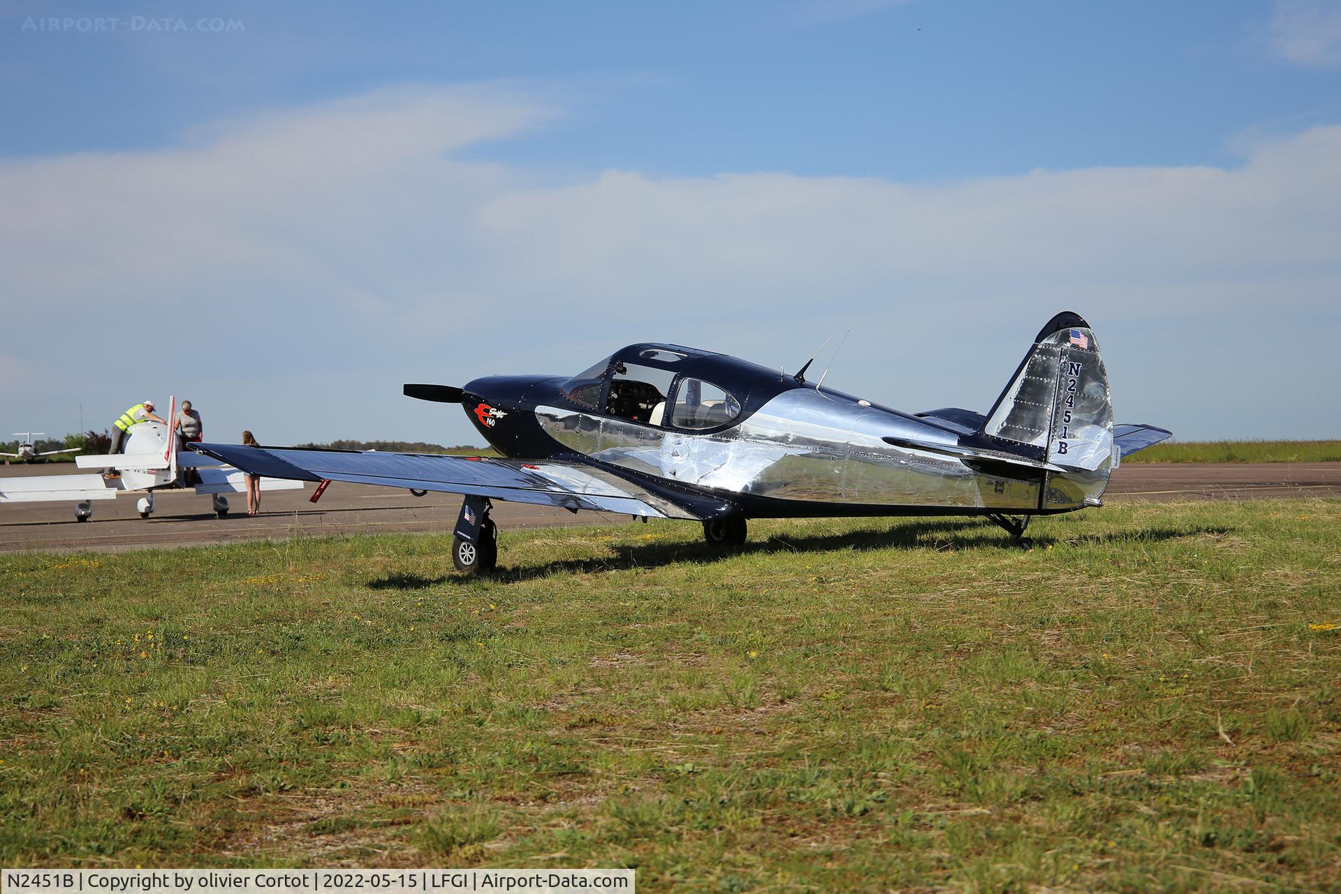 N2451B, 1951 Temco GC-1B Swift C/N 3751, May 2020