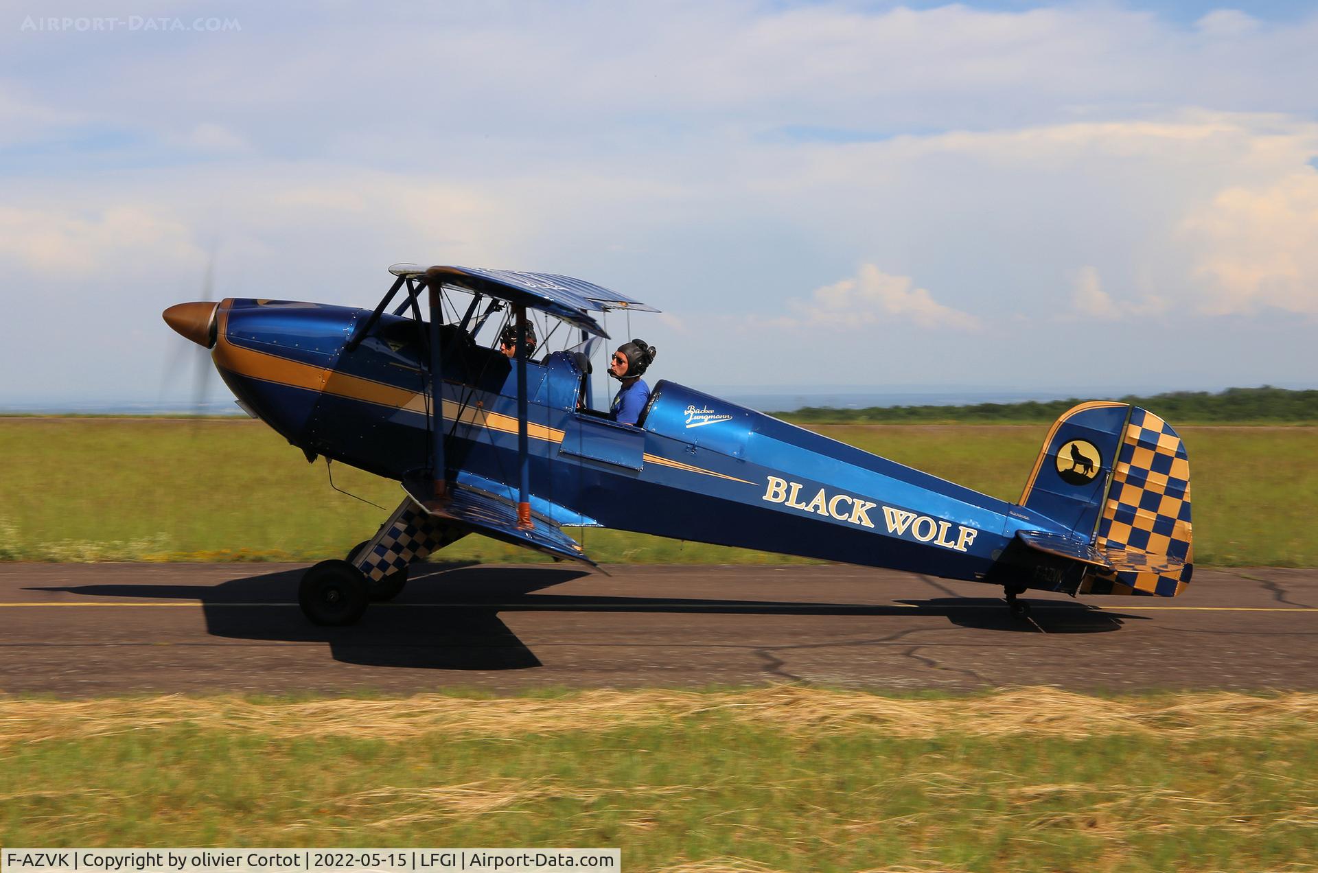 F-AZVK, 1935 Bucker Bu-131 Jungmann C/N 27, Darois open door day