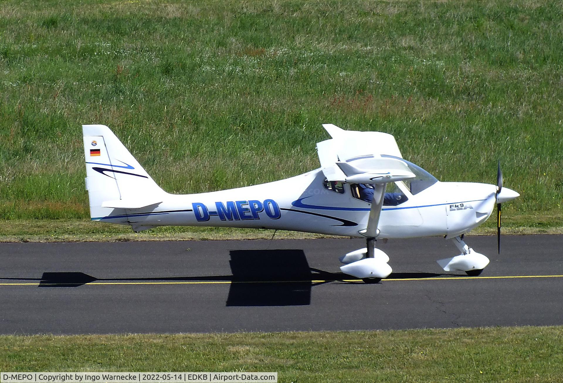 D-MEPO, FK Lightplanes FK-9 Mark III C/N 09-418, B & F Technik FK-9 Mk III at Bonn-Hangelar airfield '2205-06