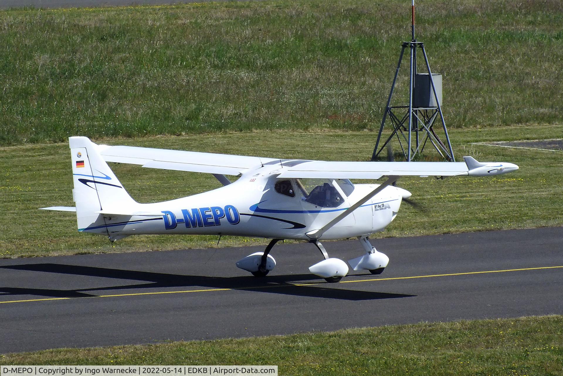 D-MEPO, FK Lightplanes FK-9 Mark III C/N 09-418, B & F Technik FK-9 Mk III at Bonn-Hangelar airfield '2205-06