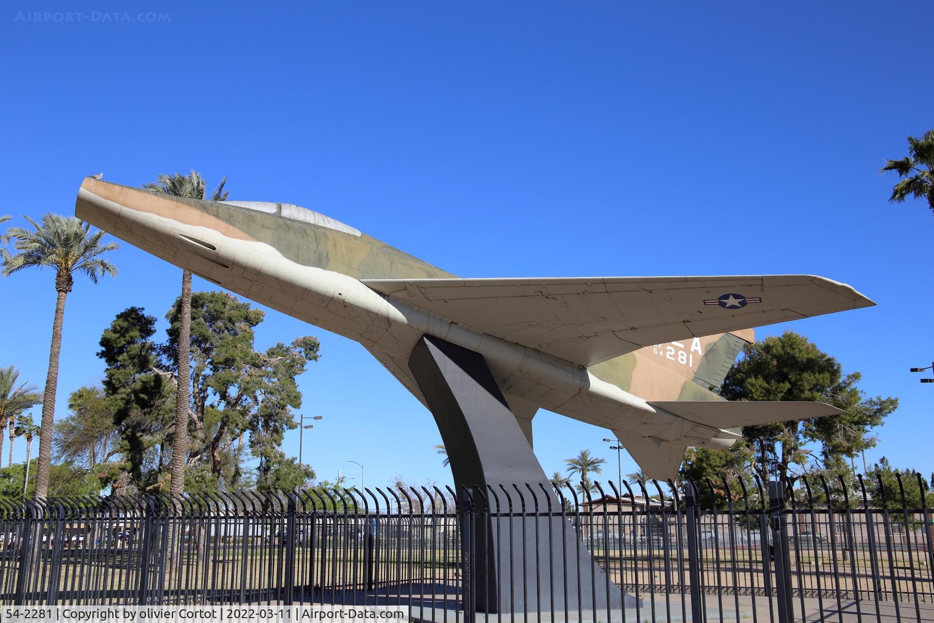 54-2281, 1954 North American F-100D Super Sabre C/N 223-161, march 2022