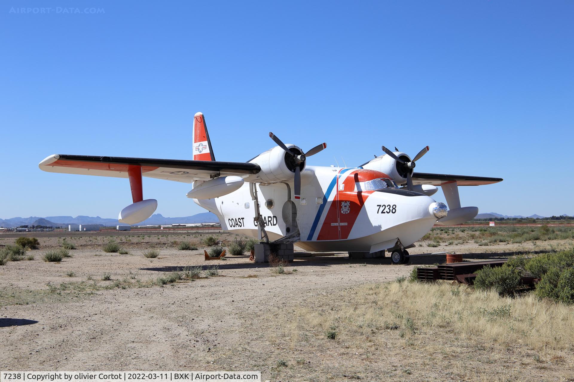 7238, Grumman UF-1G (HU-16B) Albatross C/N G-325, Buckeye airfield, march 2022