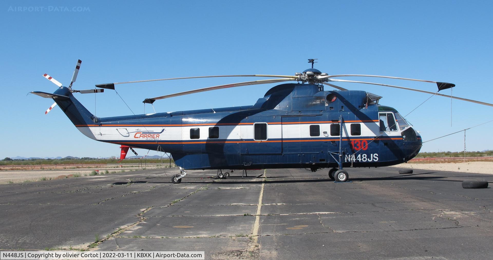N448JS, 1968 Sikorsky S-61N C/N 61428, march 2022