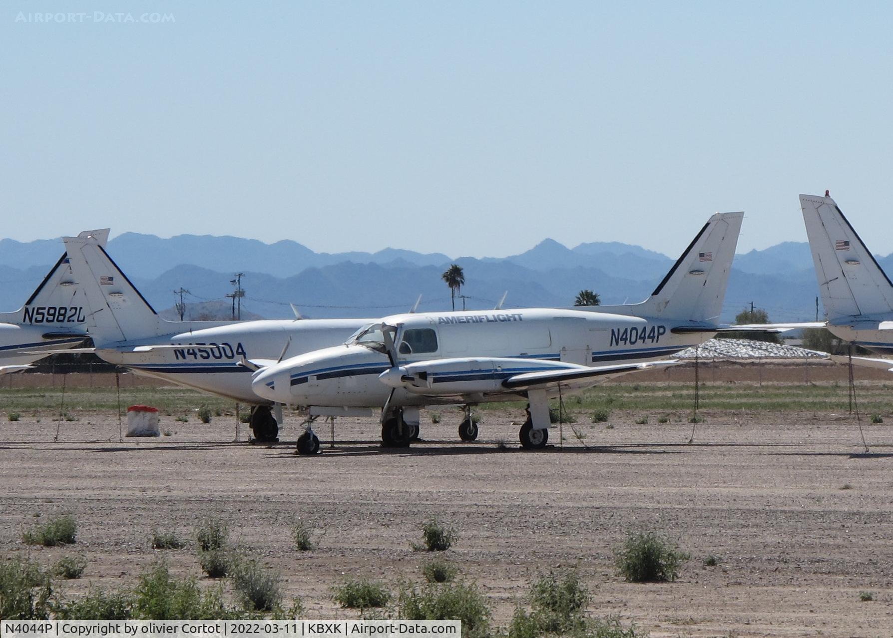 N4044P, 1980 Piper PA-31-350 Chieftain C/N 31-8152004, qtored, march 2022