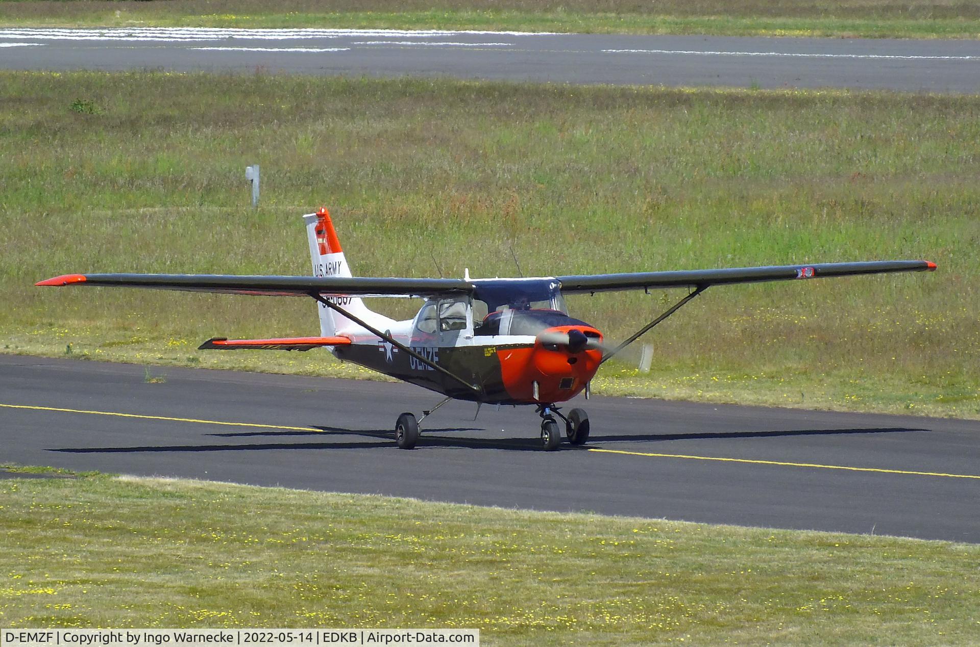 D-EMZF, Reims F172H Skyhawk C/N 69-0667, Cessna (Reims) F172H Skyhawk at Bonn-Hangelar airfield '2205-06