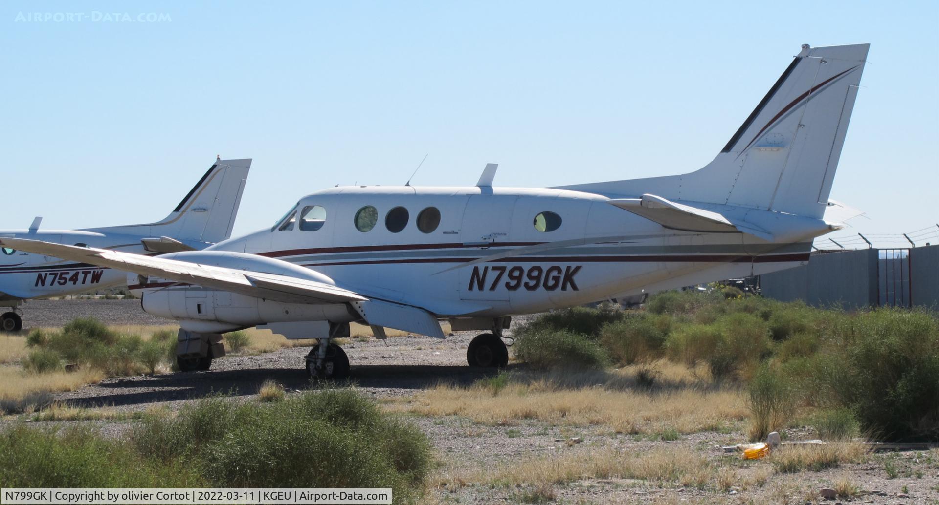 N799GK, 1978 Beech C90 King Air C/N LJ-799, march 2022