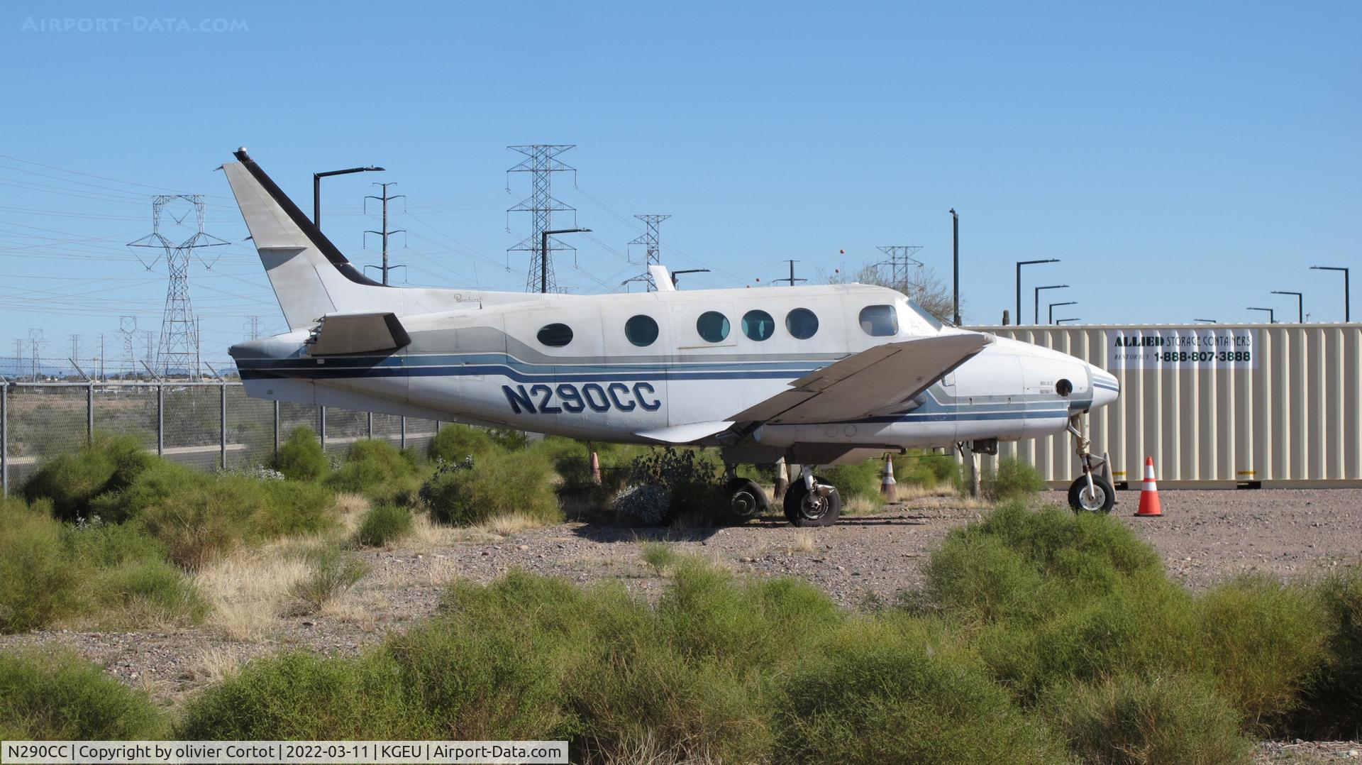 N290CC, 1966 Beech 65-A90 C/N LJ-132, march 2022