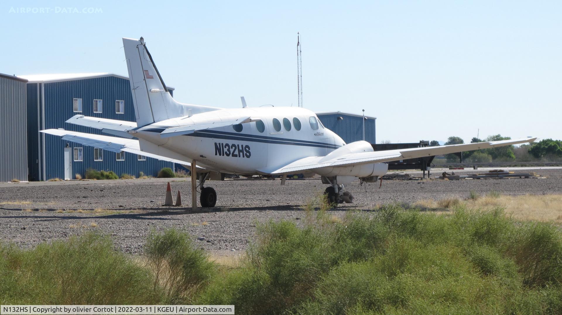 N132HS, 1972 Beech E90 King Air C/N LW-8, now spare parts provider, march 2022