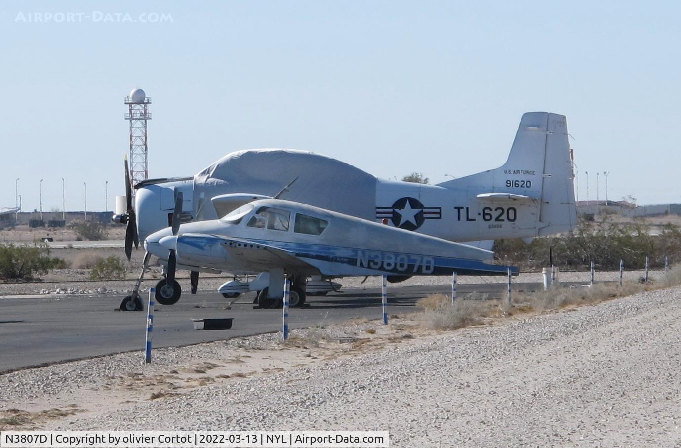 N3807D, 1956 Cessna 310 C/N 35370, march 2022
