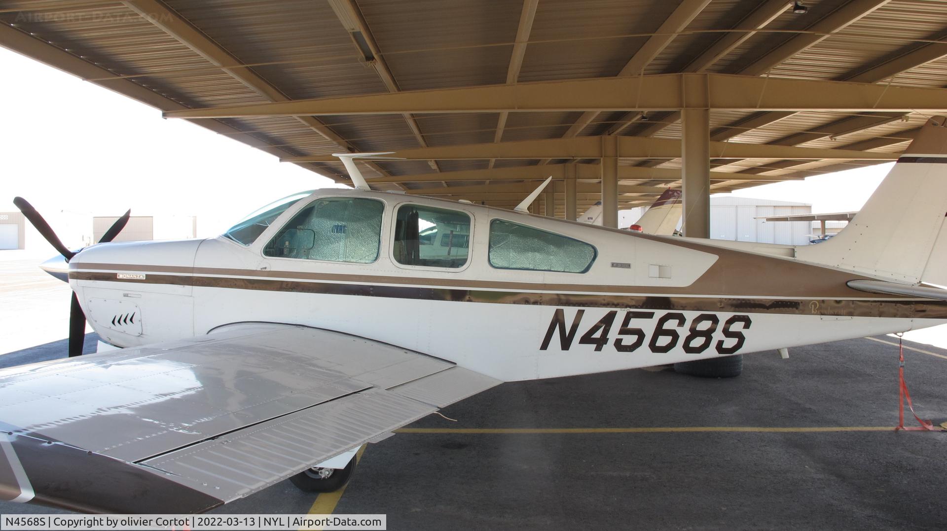 N4568S, 1975 Beech F33A Bonanza C/N CE-605, march 2022