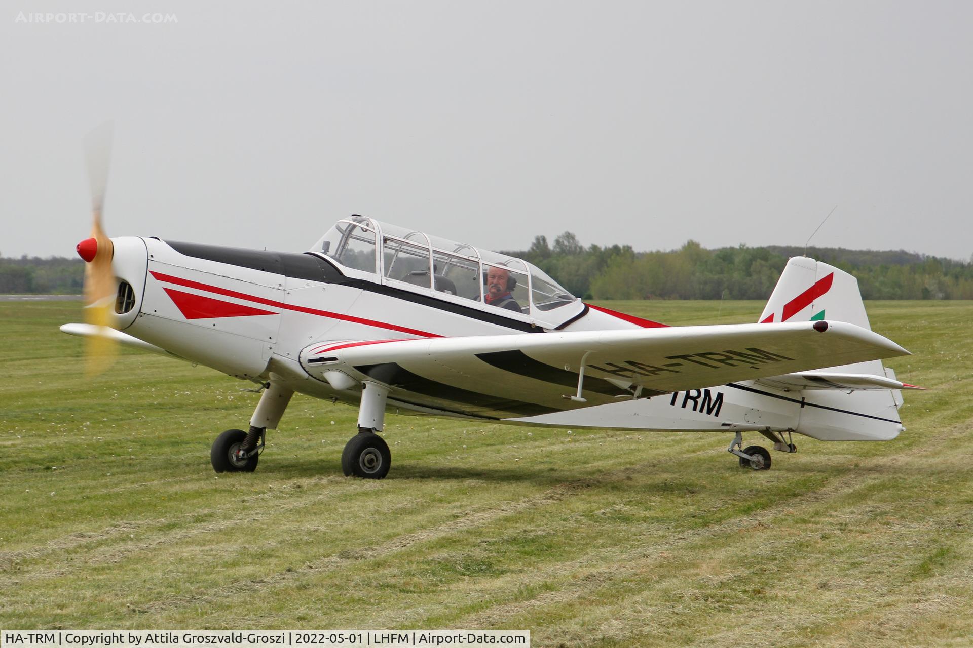 HA-TRM, 1961 Zlin Z-226T Trener 6 C/N 369, LHFM - Fertöszentmiklós, Meidl Airport, Hungary. SKYVIEW West Hungarian Airshow 2022