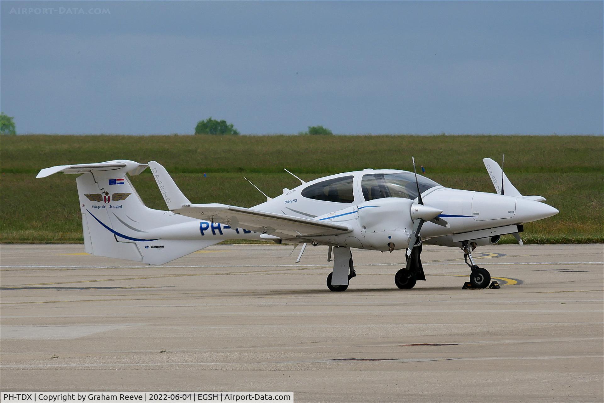 PH-TDX, , Parked at Norwich.