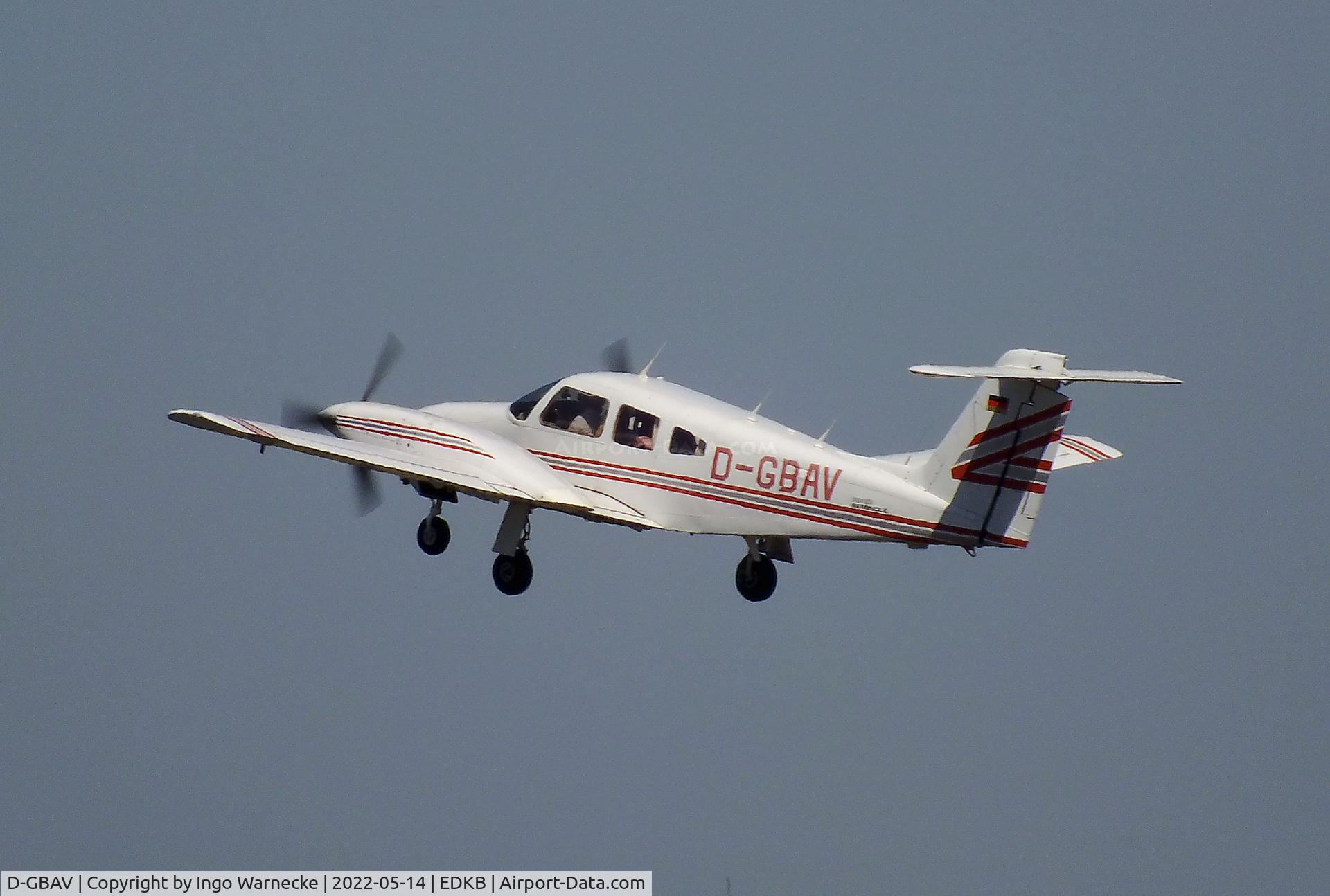D-GBAV, 1981 Piper PA-44-180T Turbo Seminole Turbo Seminole C/N 44-8107051, Piper PA-44-180T Turbo Seminole at Bonn-Hangelar airfield '2205-06