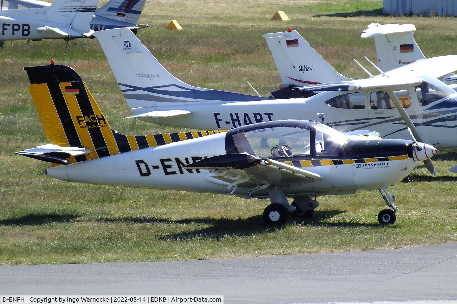 D-ENFH, 1977 Socata MS-893E Rallye 180GT Gaillard C/N 12988, SOCATA MS.893E Rallye 180GT Gaillard at Bonn-Hangelar airfield '2205-06