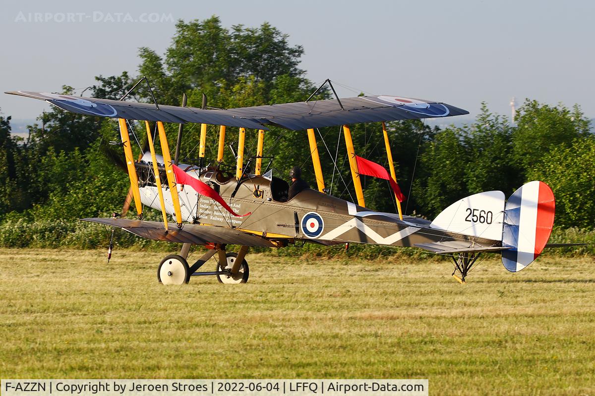 F-AZZN, 2009 Royal Aircraft Factory BE-2f Replica C/N MF01, lffq