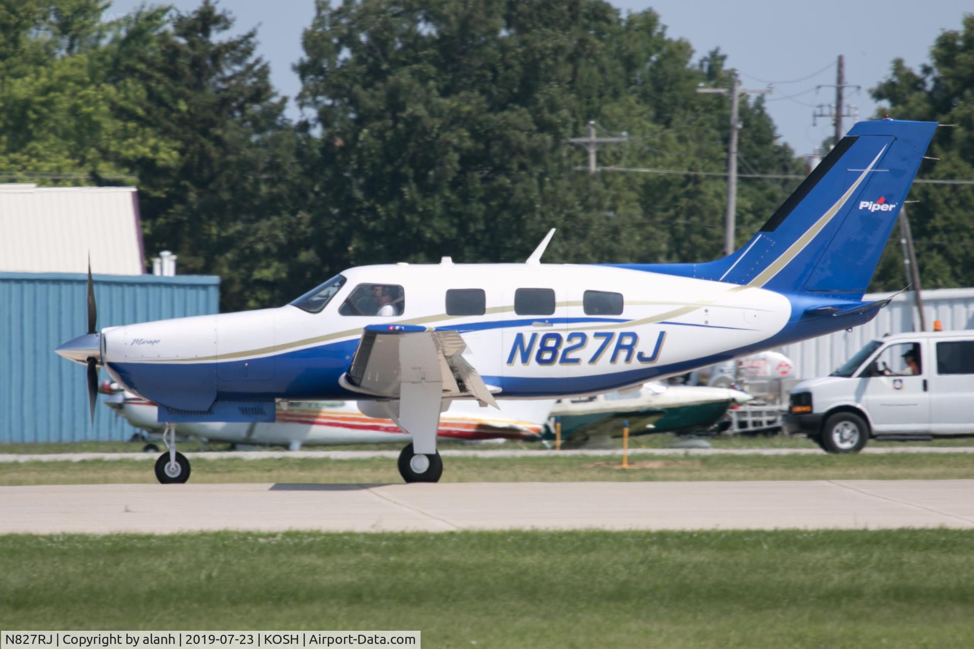 N827RJ, 2012 Piper PA 46-350P C/N 4636526, At AirVenture 2019