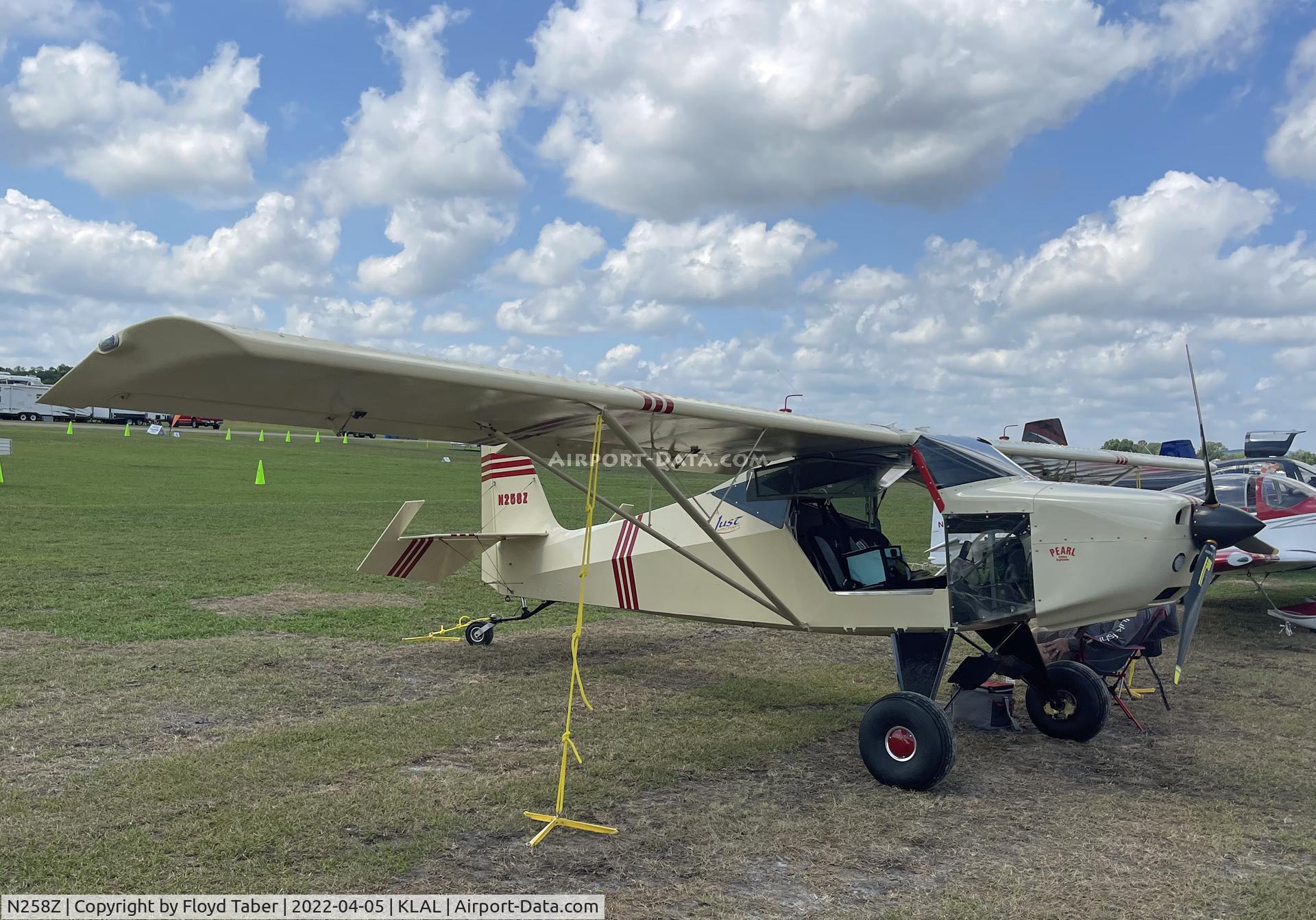 N258Z, 2020 Just Aircraft Highlander C/N JA525-08-18, Sun n Fun 2022