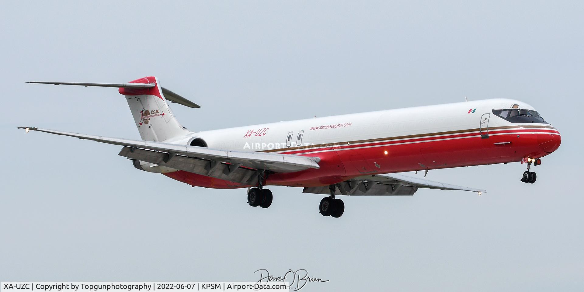 XA-UZC, 1995 McDonnell Douglas MD-82 (SF) C/N 49990, Aeronaves TSM
