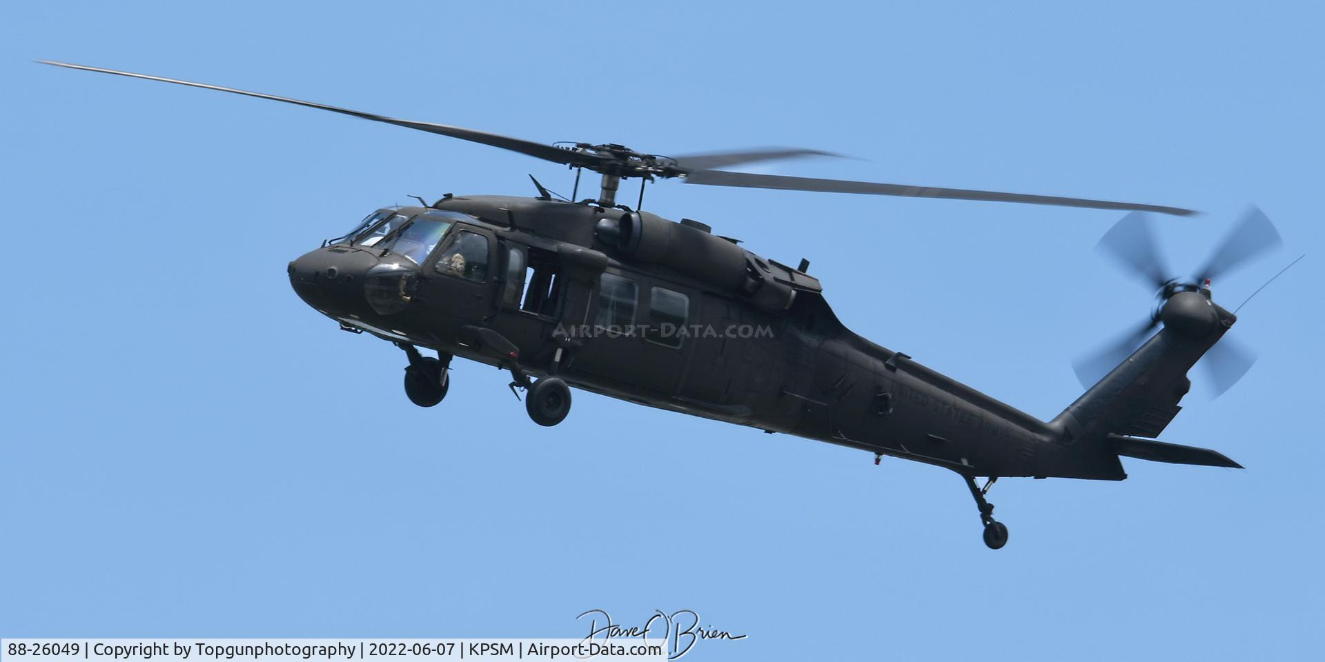 88-26049, 1989 Sikorsky UH-60A Black Hawk C/N 701265, GUARD49