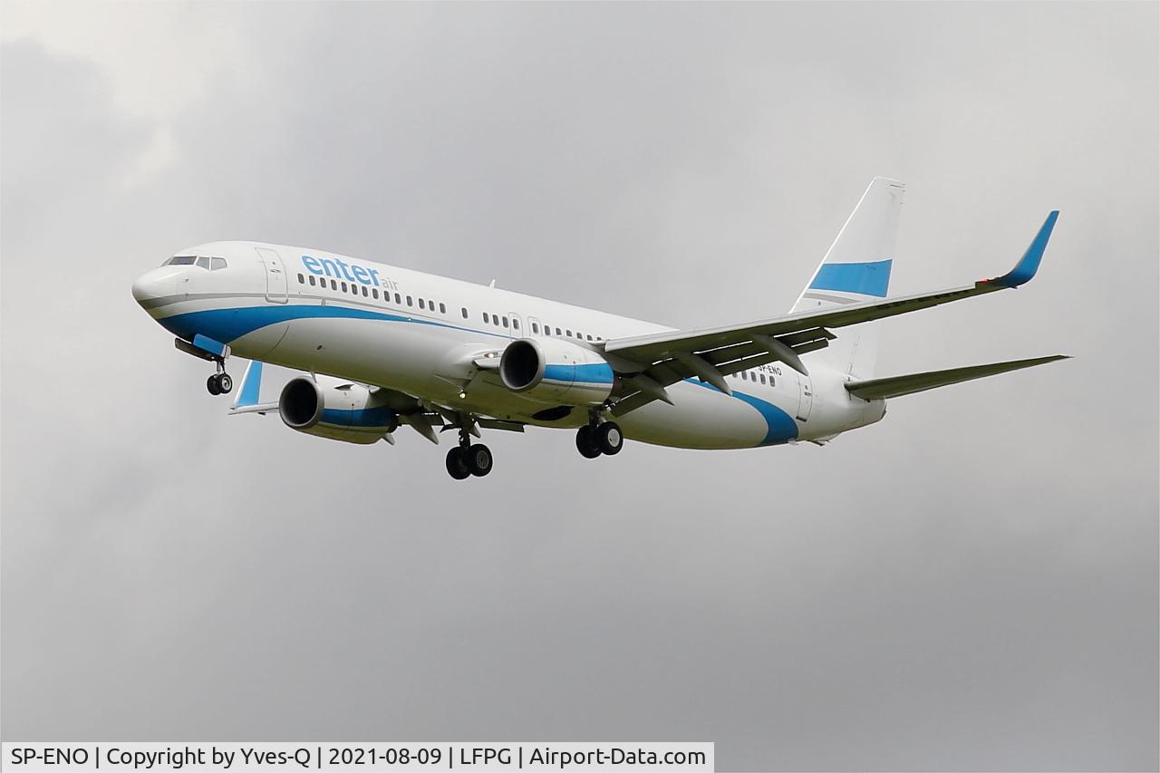 SP-ENO, 2000 Boeing 737-8AS C/N 29921, Boeing 737-8AS, Short approach rwy 26L, Roissy Charles De Gaulle airport (LFPG-CDG)