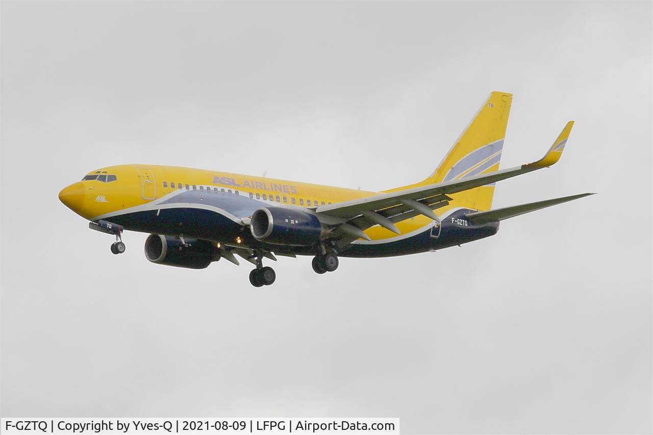 F-GZTQ, 1999 Boeing 737-73S C/N 29080, Boeing 737-73S, Short approach rwy 26L, Roissy Charles De Gaulle airport (LFPG-CDG)
