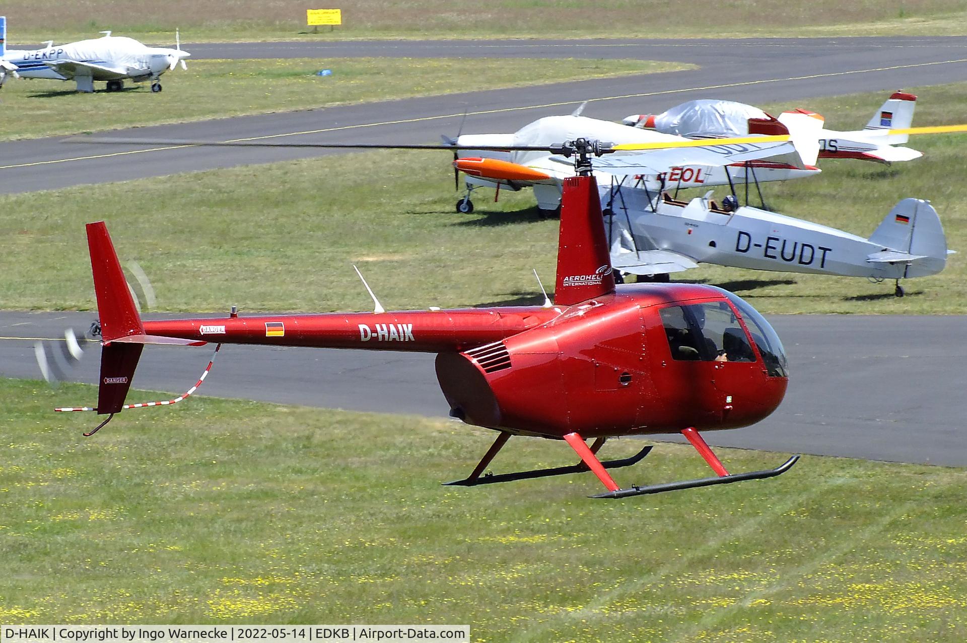 D-HAIK, Robinson R44 Cadet C/N 30035, Robinson R44 Cadet at Bonn-Hangelar airfield '2205-06