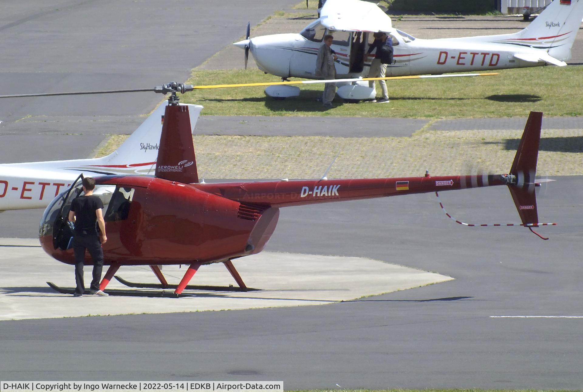 D-HAIK, Robinson R44 Cadet C/N 30035, Robinson R44 Cadet at Bonn-Hangelar airfield '2205-06