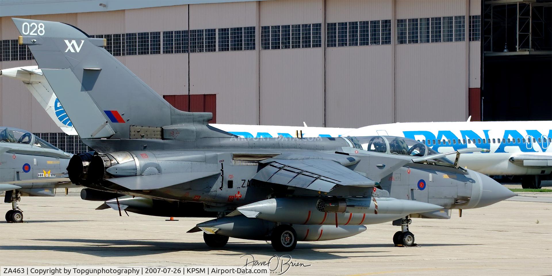 ZA463, 1983 Panavia Tornado GR.4 C/N 273/BS093/3129, 14 ® Sq